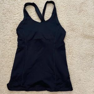 Black Lululemon tank top